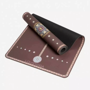Thảm Yoga cao su cao cấp Louis Yoga Nature - Định tuyến, chống trơn, thấm mồ hôi, bám tốt, giá chỉ 1.990.000