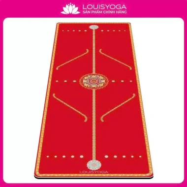 Thảm Yoga cao su cao cấp Louis Yoga Nature - Định tuyến, chống trơn, thấm mồ hôi, bám tốt, giá chỉ 1.990.000