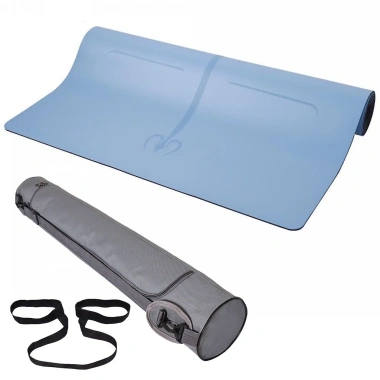 Thảm Yoga Cao Su Định Tuyến 5mm Cao Cấp + Túi Đựng - Thanh Lý 359.000, Hàng Lỗi Xước