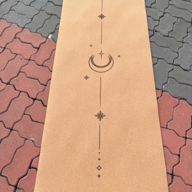 Thảm yoga cao su gỗ bần Huy Bạt - Chống trượt, cao cấp, giảm còn 830.000