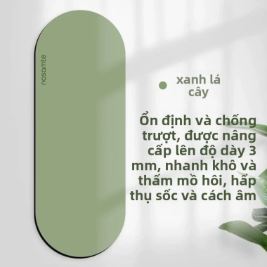 Thảm Yoga Cao Su Màu Đồng Nhất – Dùng Tại Nhà, Phù Hợp Phụ Nữ, Giảm Giá 310k 10
