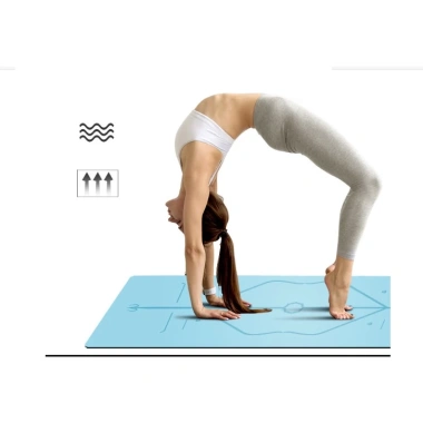 Thảm Yoga Cao Su PU 5mm Dày Không Logo Tặng Túi Đựng Dây Buộc 279.000
