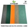 Thảm Yoga Cao Su Pu Xơ Dừa Siêu Mỏng 1.5mm In Định Tuyến Chống Trơn Trượt - Du Lịch Mã X