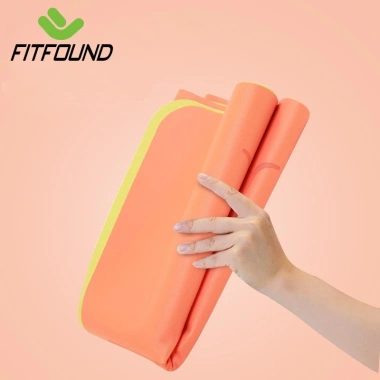 Thảm Yoga Cao Su Pu Xơ Dừa Siêu Mỏng 1.5mm In Định Tuyến Chống Trơn Trượt - Du Lịch Mã X 2