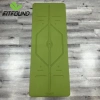 Thảm Yoga Cao Su Pu Xơ Dừa Siêu Mỏng 1.5mm In Định Tuyến Chống Trơn Trượt - Du Lịch Mã X 8