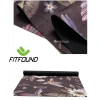 Thảm Yoga Cao Su Siêu Mỏng 1,5mm In Hoa Bản Du Lịch Chống Trượt Gấp Gọn FITFOUND 4
