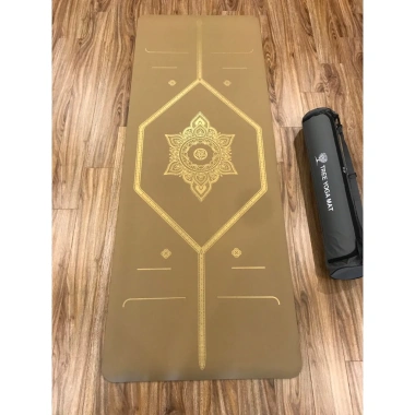 Thảm Yoga Cao Su Tree Yoga Clover Cầu Vồng - Hoa Văn Thời Thượng, Kèm Túi, Giá Ưu Đãi 499k
