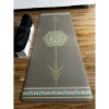 Thảm Yoga Cao Su Xơ Dừa Clover Hoa Ngọc Bích 7mm Siêu Êm Chống Trượt Kèm Túi và Hộp 5