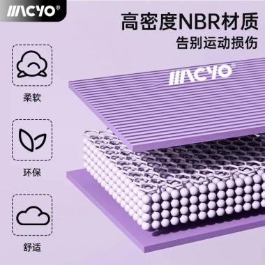 Thảm Yoga Cực Dày Hỗ Trợ Core Cân Bằng Bước Mềm Bánh Xe – Giá Ưu Đãi 135.643₫