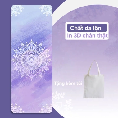 Thảm Yoga Da Lộn 1.5mm Gấp Gọn Du Lịch - Chống Trơn Trượt, Tặng Túi, Giá 370k 6