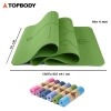 Thảm Yoga Định Tuyến 2 Lớp 6-8mm Cao Cấp - Gấp Gọn, Chống Trơn Trượt, Du Lịch Tiện Lợi, Hỗ Trợ Đổi Trả B1 3