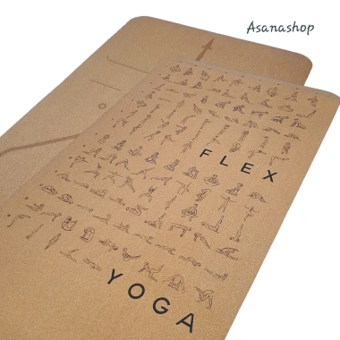 Thảm Yoga Gỗ Bần Cao Cấp Đài Loan - Hút Mồ Hôi Vượt Trội, Chống Trượt, Giá 539.400₫