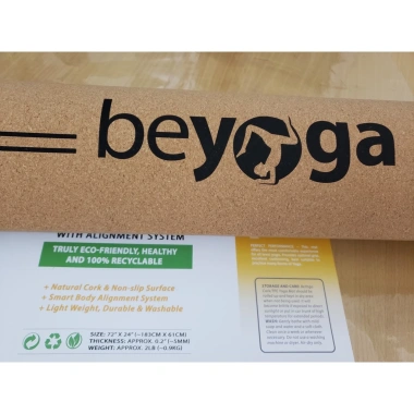 Thảm Yoga Gỗ Bần Cao Cấp Đài Loan - Hút Mồ Hôi Vượt Trội, Chống Trượt, Giá 539.400₫