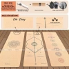Thảm Yoga Gỗ Bần & Cao Su Tự Nhiên - Gỗ Sồi Nút Chai, Chống Trơn Trượt, 679.000₫