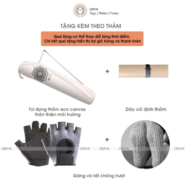 Thảm Yoga Gỗ Bần & Cao Su Tự Nhiên - Gỗ Sồi Nút Chai, Chống Trơn Trượt, 679.000₫ 3