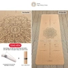 Thảm Yoga Gỗ Bần & Cao Su Tự Nhiên - Gỗ Sồi Nút Chai, Chống Trơn Trượt, 679.000₫ 10