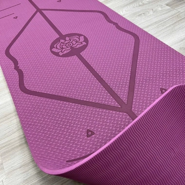 Thảm Yoga Gym 8mm Định Tuyến 1 Lớp TPE Chống Trượt Giá Ưu Đãi 295.000 VNĐ