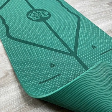 Thảm Yoga Gym 8mm Định Tuyến 1 Lớp TPE Chống Trượt Giá Ưu Đãi 295.000 VNĐ