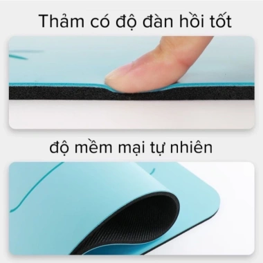 Thảm yoga mini PHUMYAN cao su thiên nhiên - chống trượt, thấm hút mồ hôi, phù hợp du lịch - Giá ưu đãi 194.310₫ 4