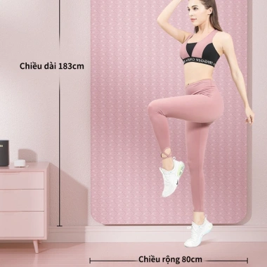 Thảm yoga MUZEE TPE 6mm Định Tuyến - Chống trượt, gấp gọn, du lịch - 259k 3 Thảm yoga MUZEE TPE 6mm Định Tuyến - Chống trượt, gấp gọn, du lịch - 259k 3