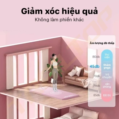 Thảm Yoga NBR 8mm Cao Cấp - Chống Trượt 2 Lớp Eco Friendly, Nhiều Màu, 109k