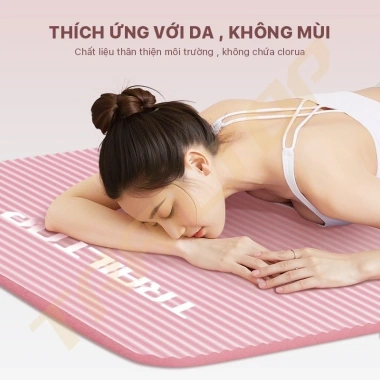 Thảm Yoga NBR 8mm Cao Cấp - Chống Trượt 2 Lớp Eco Friendly, Nhiều Màu, 109k