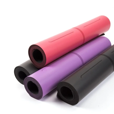 Thảm yoga PU cao su 5mm định tuyến, chống trơn trượt, bền đẹp - Nhiều màu, giá 159.500₫