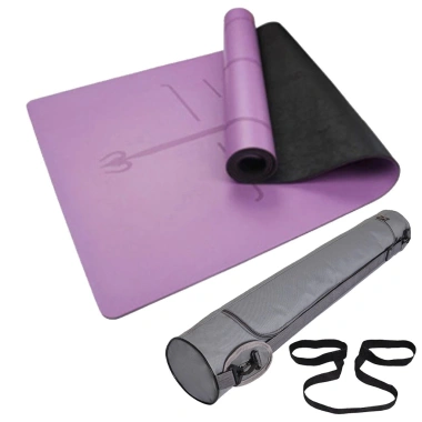 Thảm yoga PU cao su 5mm định tuyến, chống trơn trượt, bền đẹp - Nhiều màu, giá 159.500₫