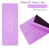Thảm yoga PU cao su 5mm định tuyến, chống trơn trượt, bền đẹp - Nhiều màu, giá 159.500₫ 10