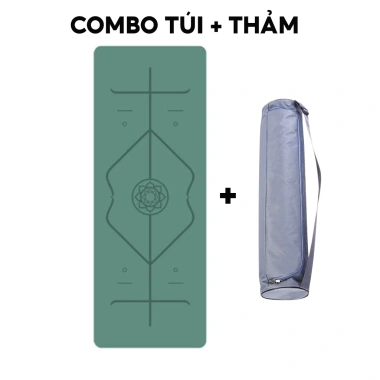 Thảm Yoga PU Cao Su Định Tuyến AllSport THATU03 – Thấm Hút Mồ Hôi, Chống Trơn Trượt, Giá 240k 10