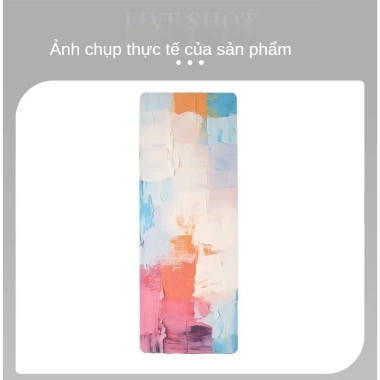 Thảm yoga PU cao su thiên nhiên chống trượt, chống sốc, in hình tùy chỉnh, in logo - 774.900₫