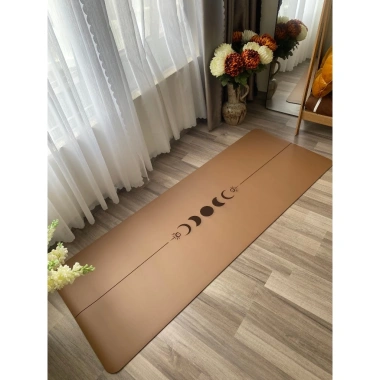 Thảm Yoga PU mặt trăng cao cấp - Chống trơn, thấm hút tốt, nhiều màu, giá 600k