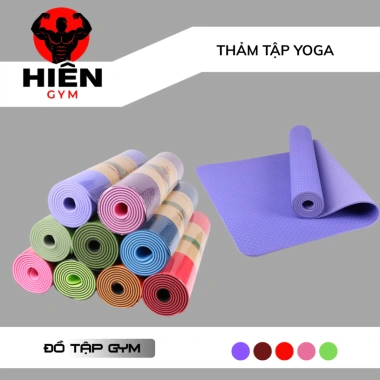 Thảm Yoga TPE 6-8mm Siêu Bền, Chống Trượt, Gấp Gọn Tiện Lợi, Giá Ưu Đãi 101,150₫