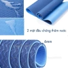 Thảm yoga TPE 6mm 2 lớp cao cấp - Chống trượt, chống thấm, hút mồ hôi - 174k 5