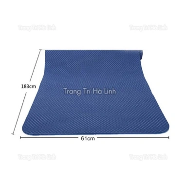 Thảm yoga TPE 6mm 2 lớp cao cấp - Chống trượt, chống thấm, hút mồ hôi - 174k 6