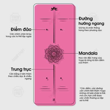 Thảm Yoga TPE 6mm Siêu Bền - Định Tuyến, Giá chỉ 169.000 VNĐ, Hàng Cao Cấp 8