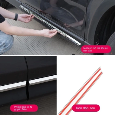 Thân Bằng Thép Không Gỉ Mazda CX5 2.017-2.026 - Viền CX-5 Cửa Bên Dây Sáng 439.999 VND