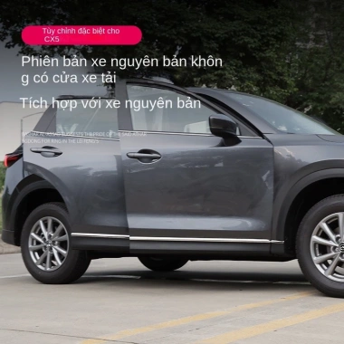 Thân Bằng Thép Không Gỉ Mazda CX5 2.017-2.026 - Viền CX-5 Cửa Bên Dây Sáng 439.999 VND
