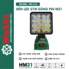Thân bóng LED WORKFIX WF-L16 27W, dùng pin chân, 2 cổng USB, giá ưu đãi 140.000₫