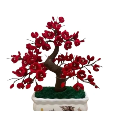 Thân cây đào và mai bonsai Tết - Gốc hoa kẽm uốn cong dễ dàng, giá 40.000đ