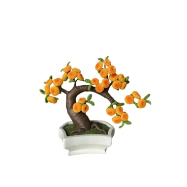 Thân cây đào và mai bonsai Tết - Gốc hoa kẽm uốn cong dễ dàng, giá 40.000đ
