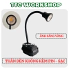 Thân đèn pin uốn dẻo 4cm, sạc tích điện, chiếu sáng góc khuất, dùng pin thường 4
