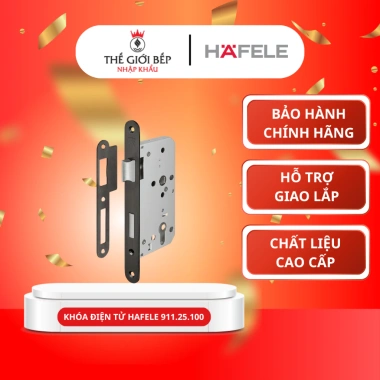 Thân Khoá Lưỡi Gà Chốt Chết C/C 72mm Hafele 911.25.100 Inox Bền Bỉ Giá 573k