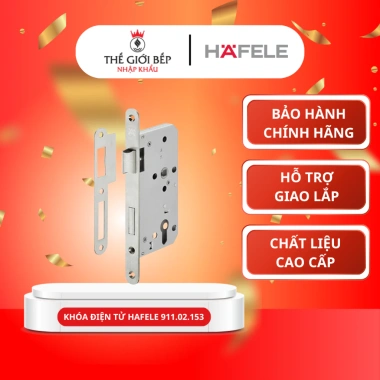 Thân Khoá Lưỡi Gà và Chốt Chết E55/72A Hafele - Chất Liệu Cao Cấp, Vận Hành Êm Ái 462.000₫