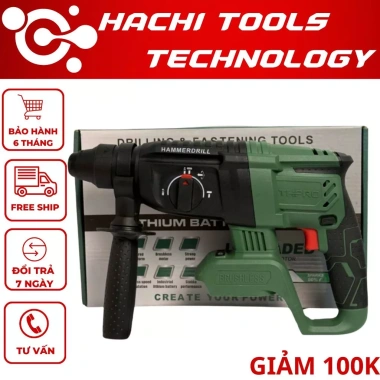 Thân Máy Khoan Bê Tông Pin THPRO TH226 - Động Cơ Không Chổi Than, Lõi Đồng, Giá 613.000₫