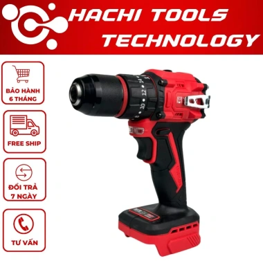 Thân Máy Khoan Pin THPRO TH7.713 3 Chức Năng, Đầu13mm Autolock, Không Chổi Than, 379.000 VND
