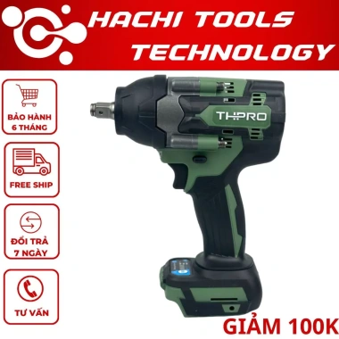 Thân máy siết bulong THPRO TH900NM – Lực siết 900N.m, chân pin giảm 20% chỉ 685.000₫