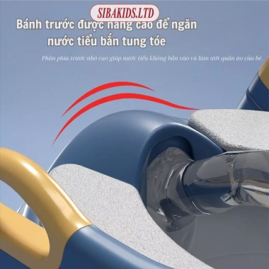 Thang Bồn Cầu Vệ Sinh Có Bệ Lót, Tay Vít Gập Gọn An Toàn Cho Bé Yêu – 185.000₫