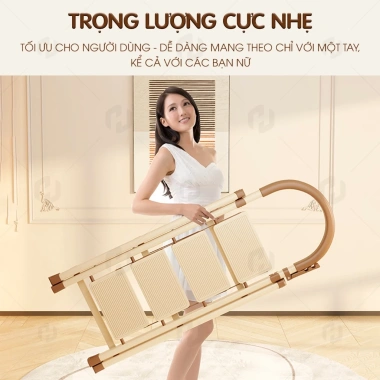 Thang chữ A gấp gọn - Dễ dùng, lưu trữ linh hoạt, giảm giá 18% - Chỉ 536.000₫ 5