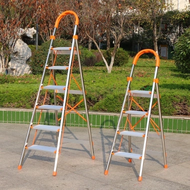 Thang Chữ A Gấp Gọn Nhôm Inox 304 Siêu Nhẹ 3‑7 Bậc - Thông Minh, Ghế Nhập Khẩu, Giá Ưu Đãi 596.260₫ 4